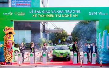 GSM bàn giao 50 xe điện cho đối tác làm dịch vụ taxi điện