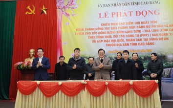 Chiến dịch 100 ngày đêm hoàn thành GPMB dự án cao tốc Đồng Đăng - Trà Lĩnh