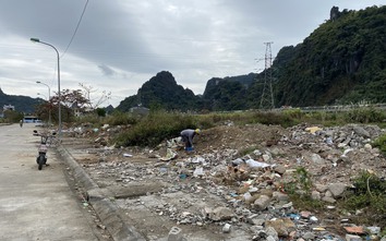Quảng Ninh: Khu đô thị mới ngập trong rác, chất thải