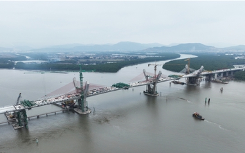 Hợp long cầu Bến Rừng gần 2.000 tỷ đồng nối tỉnh Quảng Ninh  với TP Hải Phòng