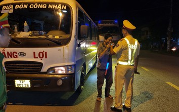 CSGT Bình Định khoá vòng vây bắt hàng loạt "ma men"