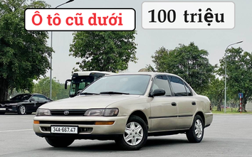 Mua ô tô cũ giá dưới 100 triệu, có những loại xe nào?