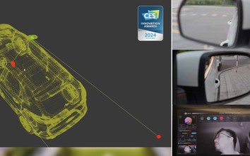 Công nghệ chỉnh gương của VinFast nhận giải thưởng tại triển lãm CES 2024