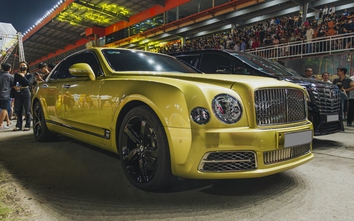 Cận cảnh chiếc Bentley Mulsanne EWB của vợ chồng bà Nguyễn Phương Hằng