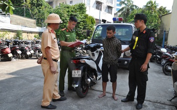 CSGT đón lõng trên quốc lộ, tóm gọn tên trộm xe máy SH của người phụ nữ mua rau