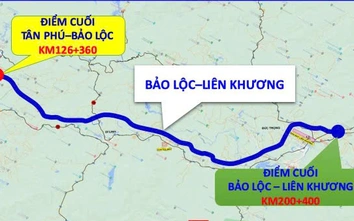 Chọn vị trí xây 2 trạm dừng nghỉ trên cao tốc từ Tân Phú đến Liên Khương