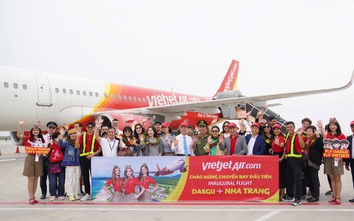 Vietjet mở đường bay thẳng nối Nha Trang - Daegu