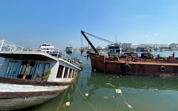 Tài sản tiền tỷ ngâm dưới biển, chủ tàu thuyền bị đắm ở Quảng Ninh mong được hỗ trợ