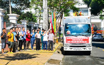 Sóc Trăng chuyển thêm 7 tấn hàng hỗ trợ người dân phía Bắc thiệt hại do bão số 3