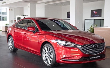 Mazda 6 bám đuổi sát nút Toyota Camry trên bảng xếp hạng doanh số