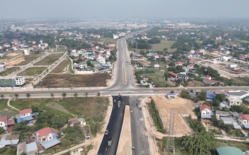 Đường liên kết vùng, nối Bắc Giang với Thái Nguyên và Vĩnh Phúc sắp hoàn thành