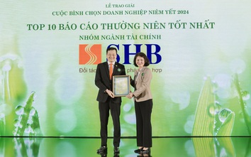 SHB lọt Top 10 doanh nghiệp có báo cáo thường niên tốt nhất ngành tài chính