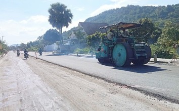 Tháo gỡ khó khăn, tuyến ĐT948 ở An Giang tăng tốc thi công sau Báo Giao thông phản ánh