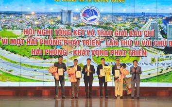 Báo Giao thông đoạt giải C báo chí "Vì một Hải Phòng phát triển" lần thứ 6