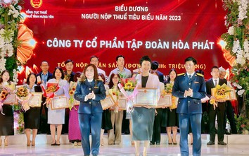 Hòa Phát được tỉnh Hưng Yên tuyên dương người nộp thuế tiêu biểu