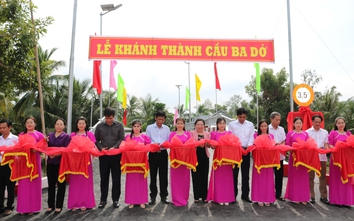 Khánh thành cầu Ba Dở ở Sóc Trăng