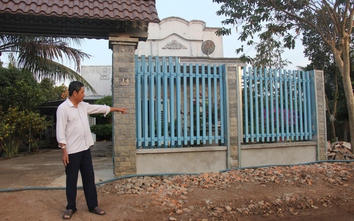 Người dân đồng lòng hiến đất làm đường ở xã nông thôn mới đầu tiên ở Bình Thuận