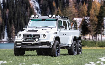 Mercedes AMG G63 độ 6 bánh cực độc