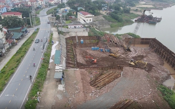Hà Nội: Cấm đường phục vụ thi công nhà máy nước mặt sông Hồng