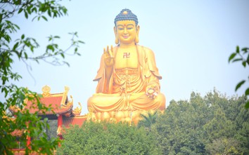 Chiêm ngưỡng đại tượng Phật cao 72m, bên trong có thang máy ở Hà Nội