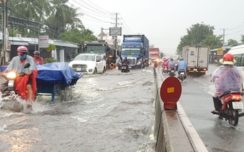 Xử lý tình trạng ngập nước quốc lộ 22 qua Tây Ninh trong năm 2024