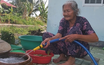 Cà Mau chi 10 tỷ hỗ trợ các hộ dân thiếu nước trong mùa hạn