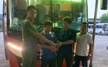 Thanh niên đi lạc từ Đồng Nai ra Quảng Ngãi được công an hỗ trợ về nhà