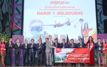 Từ tháng 6 có đường bay mới từ Hà Nội đến thành phố lớn nhất Australia