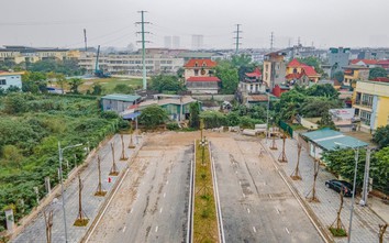 Đường nối khu đô thị Xuân Phương đi quốc lộ 32 vẫn dang dở sau nhiều năm thi công