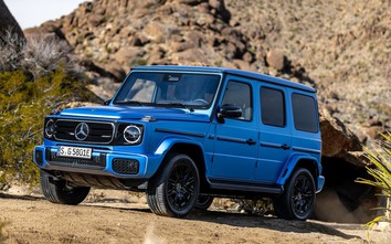 Cận cảnh Mercedes-Benz G-Class thuần điện vừa ra mắt