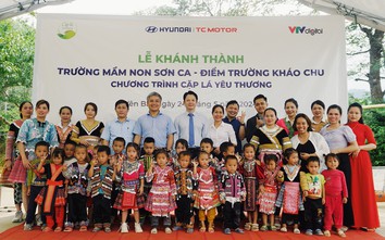 Hyundai xây trường học cho thiếu nhi tại Yên Bái