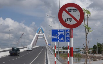 Sẽ tháo biển cấm xe tải trên 3,5 tấn, xe khách trên 16 chỗ qua cầu Trần Hoàng Na
