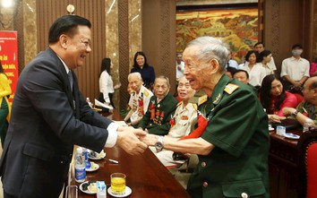 Hà Nội gặp mặt, tri ân các chiến sĩ tham gia chiến dịch Điện Biên Phủ