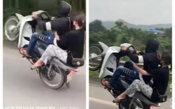 Thái Nguyên: Rủ nhau ra đường bốc đầu xe, đăng mạng xã hội, 8 thanh niên bị khởi tố