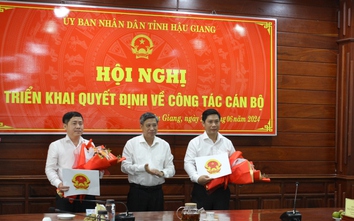 Sở GTVT tỉnh Hậu Giang có tân phó giám đốc