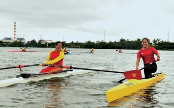 Đua thuyền khổ luyện dự Olympic