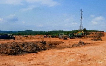 Nhiều vi phạm trong khai thác mỏ đất san lấp ở Thừa Thiên Huế