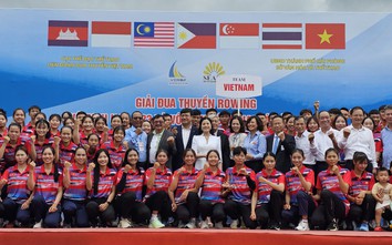 Hải Phòng: Khai mạc giải đua thuyền rowing Vô địch Đông Nam Á 2024