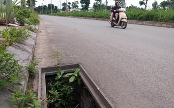 Thái Nguyên: Loạt hố ga mất nắp, cột điện hở lõi đe dọa ATGT