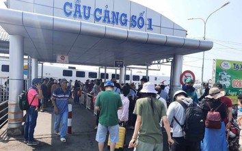 700 hành khách mắc kẹt ở đảo Nam Du đã vào đất liền an toàn