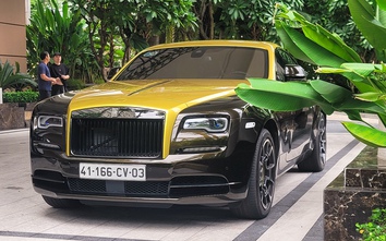 Cận cảnh Rolls-Royce Wraith Black Badge độc nhất Việt Nam