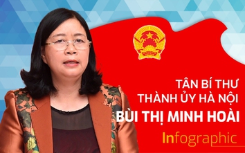 Sơ lược tiểu sử tân Bí thư Thành ủy Hà Nội Bùi Thị Minh Hoài