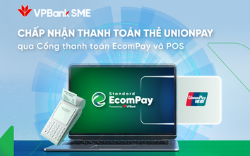 Cổng thanh toán EcomPay của VPBank chấp nhận thanh toán thẻ UnionPay