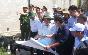 Sạt lở đê biển ở Bạc Liêu - Cà Mau: Phó thủ tướng lưu ý việc di dời dân là cấp thiết