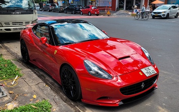 Cận cảnh siêu xe hàng hiếm Ferrari California T tại Việt Nam