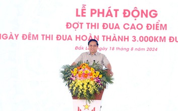 Tại lễ phát động thi đua làm cao tốc, nhà thầu Sơn Hải đề đạt 2 việc, Thủ tướng quyết ngay