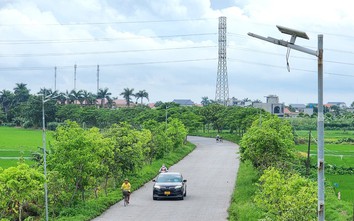 Thái Bình: An toàn hơn khi hàng nghìn km đường quê được thắp sáng