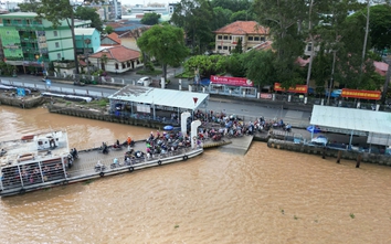 Vĩnh Long dời bến phà An Bình sang bến tạm