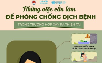 Chống dịch bệnh hậu lũ lụt, những điều cần lưu ý