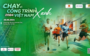 Gần 1.000 VĐV tham dự giải chạy “Vì Công trình xanh Việt Nam năm 2024”